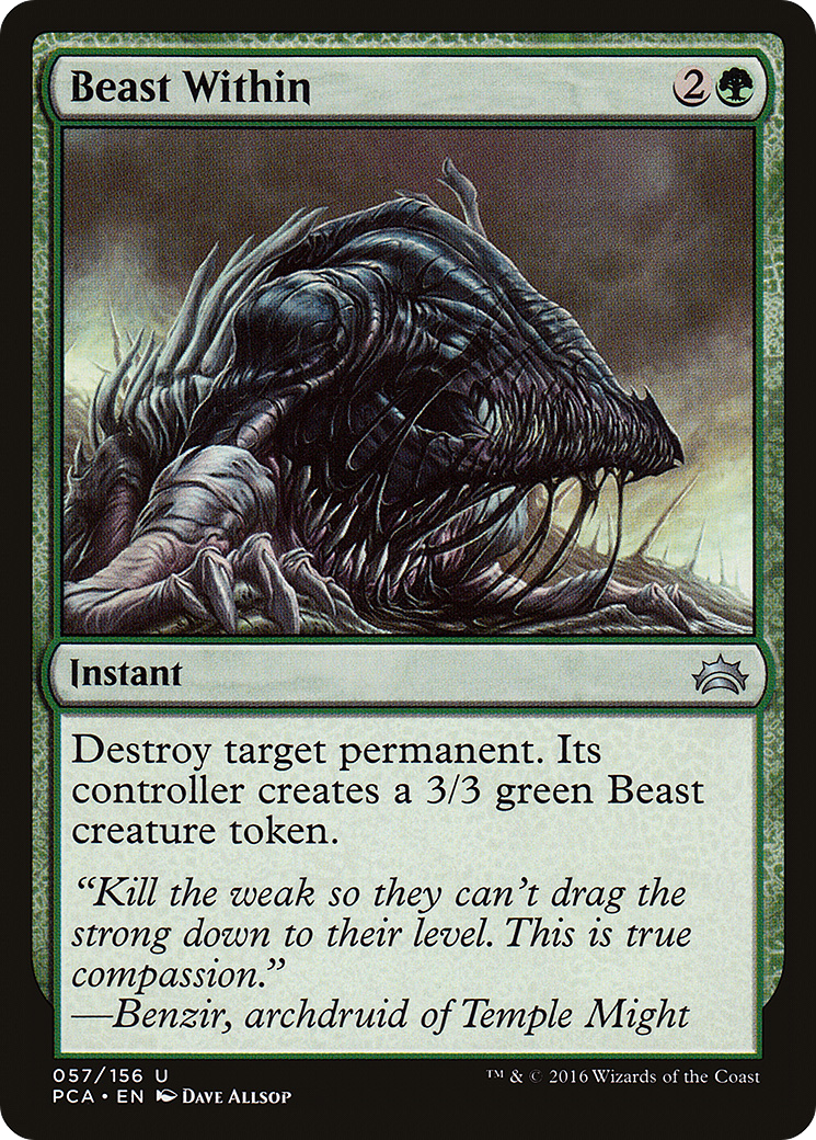 Beast Within (PCA-057) - Planechase Anthology