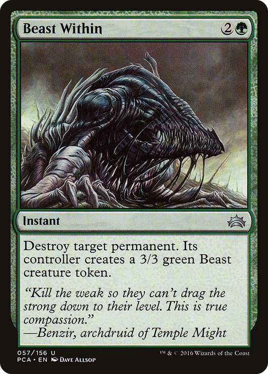 Beast Within (PCA-057) - Planechase Anthology