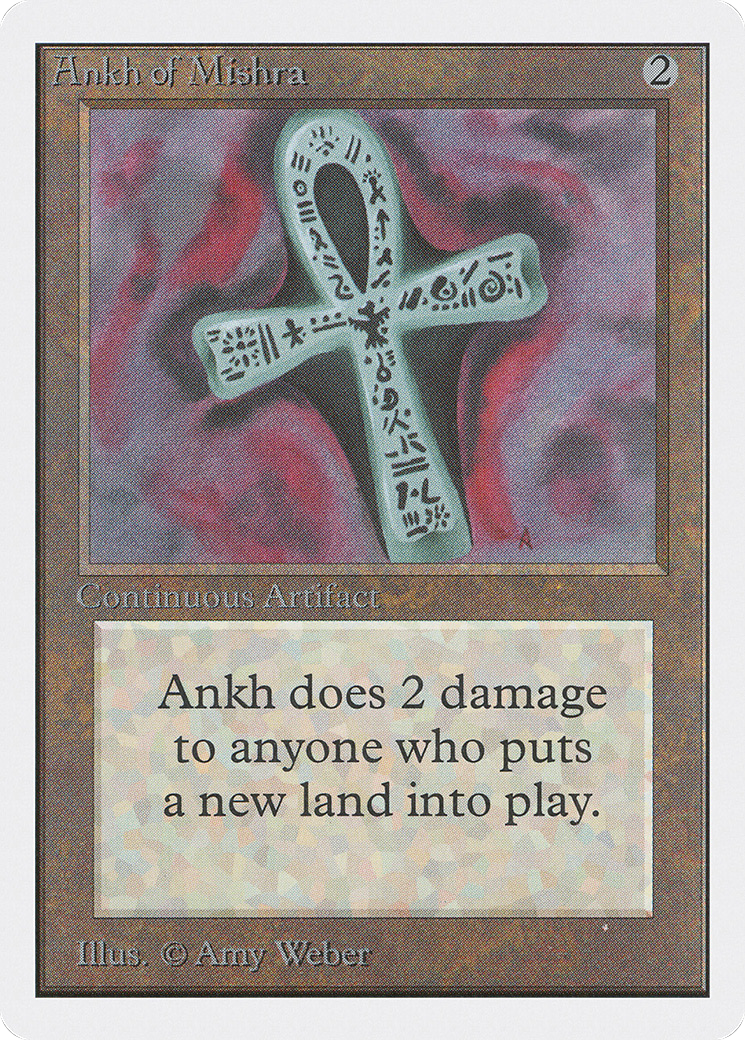 Ankh of Mishra (2ED-231) - Unlimited Edition