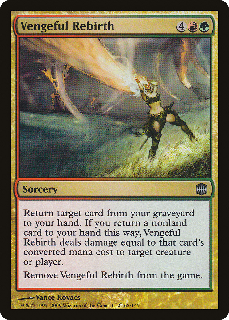 Vengeful Rebirth (ARB-062) - Alara Reborn Foil