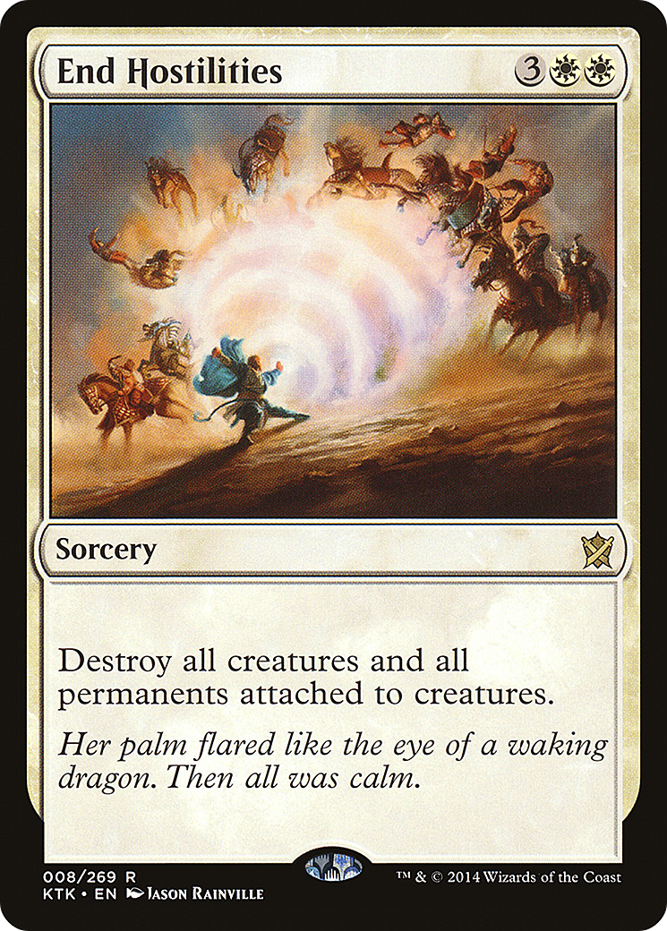 End Hostilities (KTK-008) - Khans of Tarkir Foil