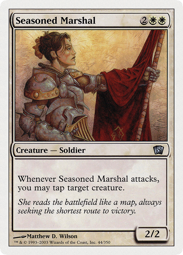 Seasoned Marshal (8ED-044) - Eighth Edition