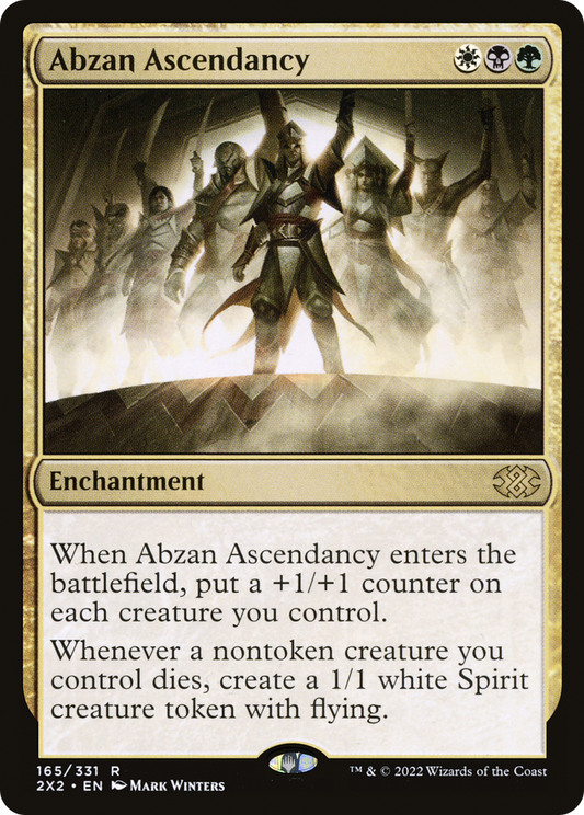 Abzan Ascendancy (2X2-165) - Double Masters 2022 Foil