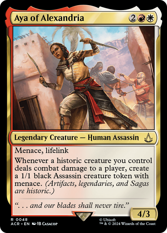 Aya of Alexandria (ACR-048) - Assassin's Creed Foil