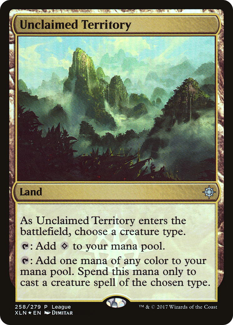 Unclaimed Territory (PXLN-258) - Ixalan Promos Foil