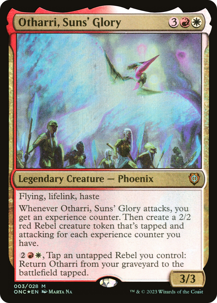 Otharri, Suns' Glory (ONC-003) - Phyrexia: All Will Be One Commander Foil