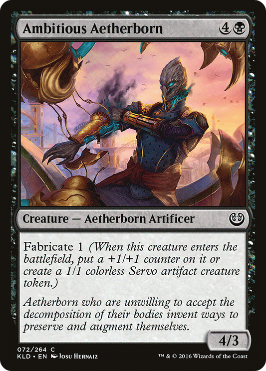 Ambitious Aetherborn  (KLD-072) - Kaladesh
