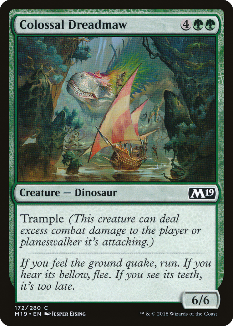 Colossal Dreadmaw (M19-172) - Core Set 2019