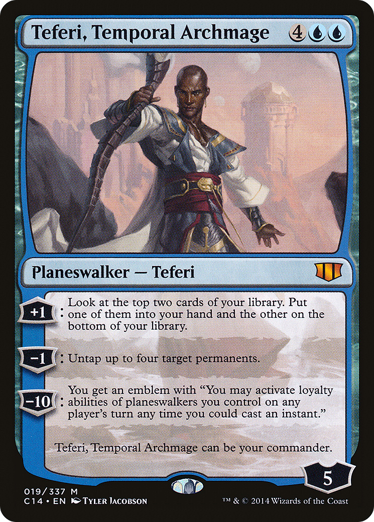 Teferi, Temporal Archmage (C14-019) - Commander 2014