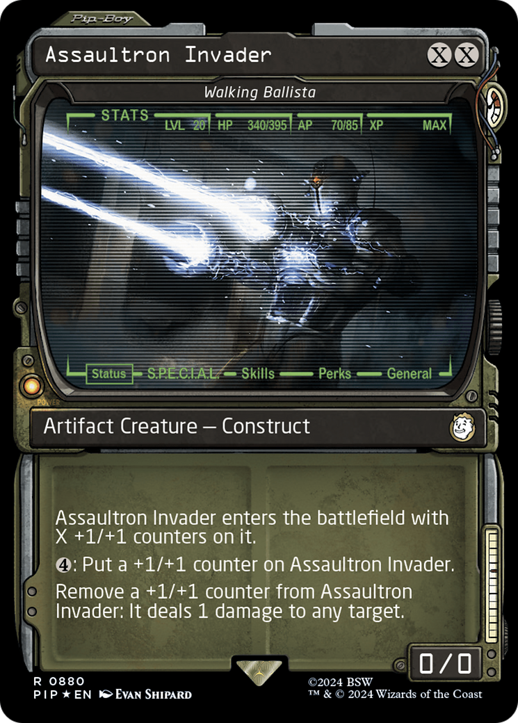 Walking Ballista (PIP-880) - Fallout / Assaultron Invader: (Showcase) Foil