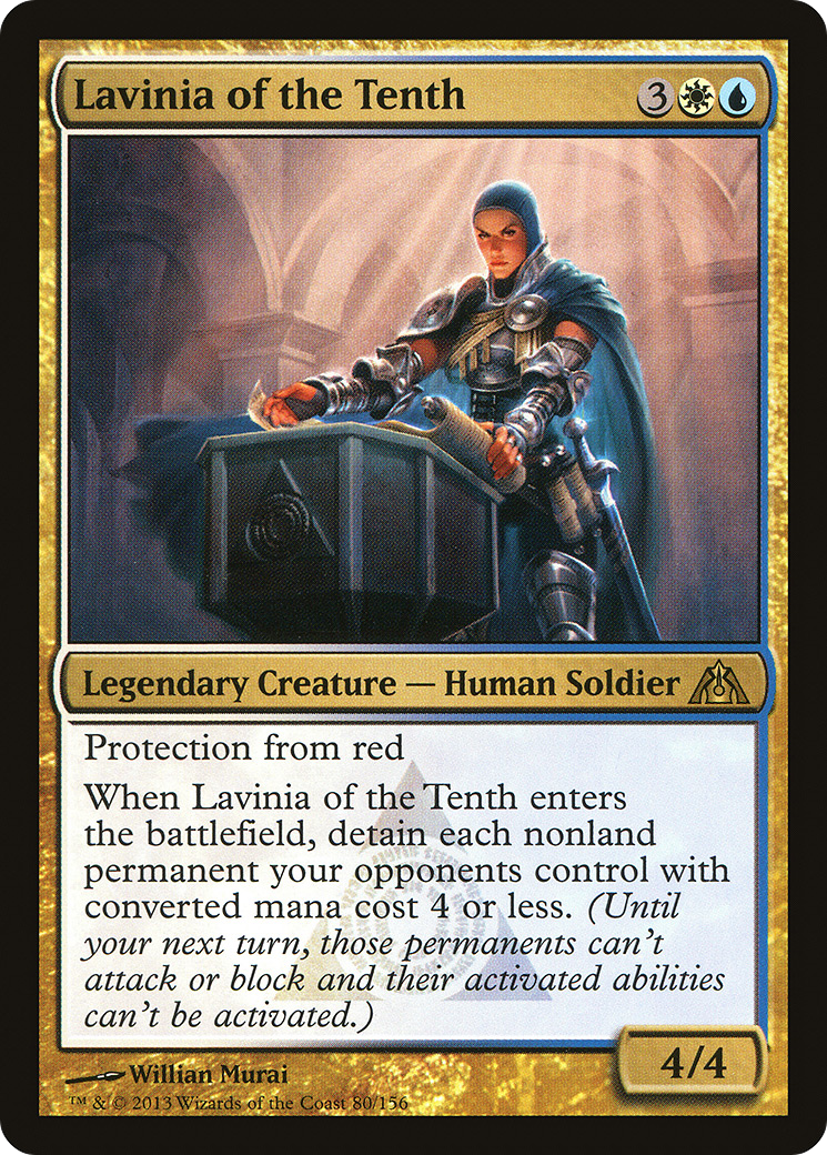 Lavinia of the Tenth (DGM-080) - Dragon's Maze Foil