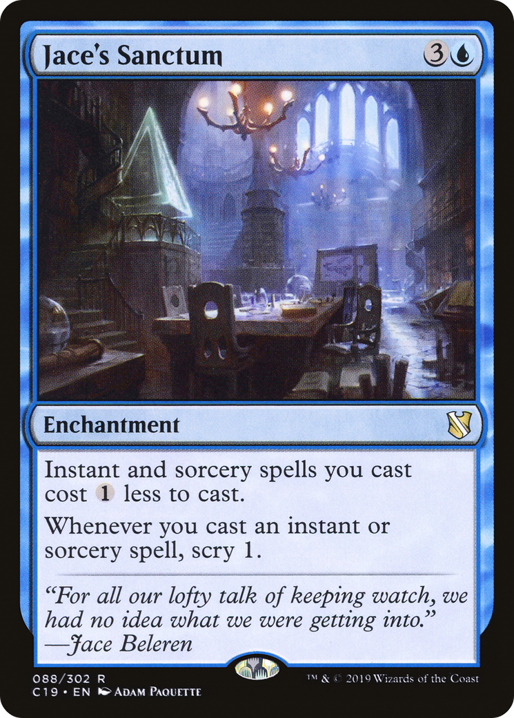 Jace's Sanctum (C19-088) - Commander 2019