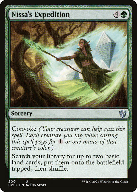 Nissa's Expedition (C21-200) - Commander 2021