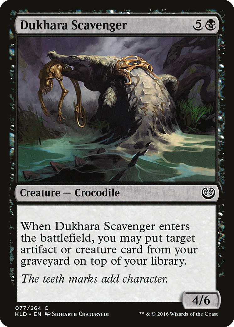 Dukhara Scavenger (KLD-077) - Kaladesh Foil