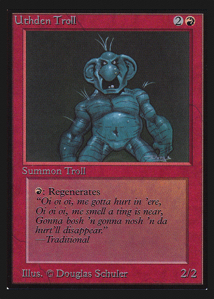 Uthden Troll (CED-181) - Collectors' Edition