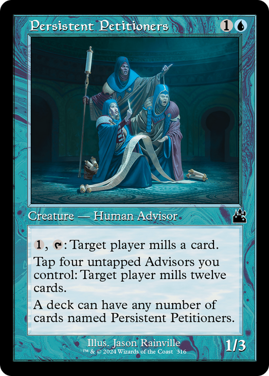 Persistent Petitioners (Retro Frame) (RVR-316) - Ravnica Remastered