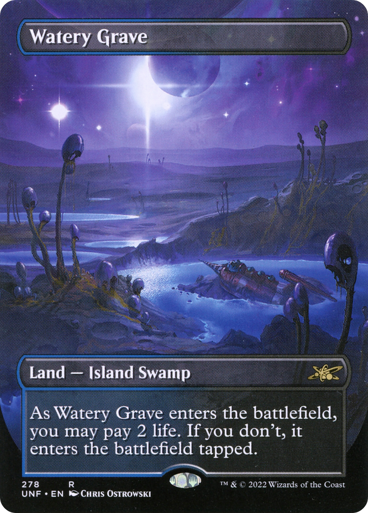 Watery Grave  (Borderless)(UNF-278) - Unfinity