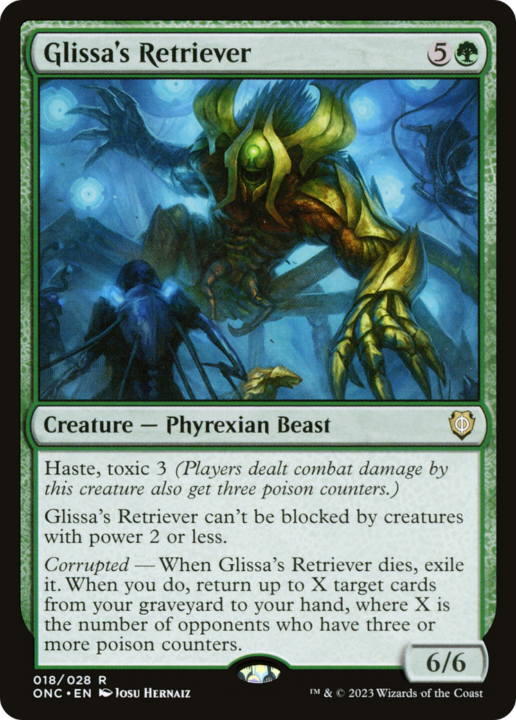 Glissa's Retriever (ONC-018) - Phyrexia: All Will Be One Commander