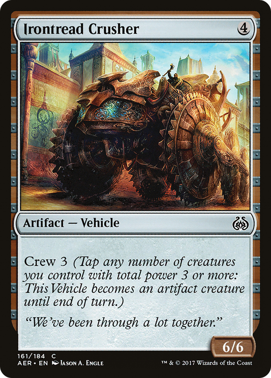 Irontread Crusher (AER-161) - Aether Revolt Foil