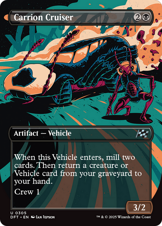 Carrion Cruiser  (Borderless)(DFT-305) - Aetherdrift Foil