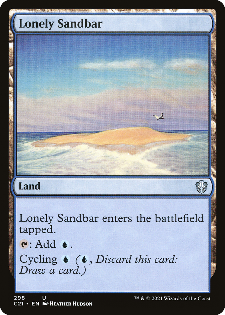 Lonely Sandbar (C21-298) - Commander 2021