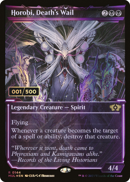 Horobi, Death's Wail (MUL-144Z) - Multiverse Legends: (Showcase) Foil