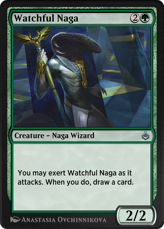 Watchful Naga (AKR-225) - Amonkhet Remastered