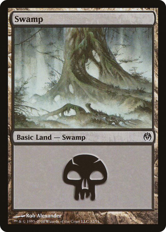 Swamp (DDE-032) - Duel Decks: Phyrexia vs. the Coalition