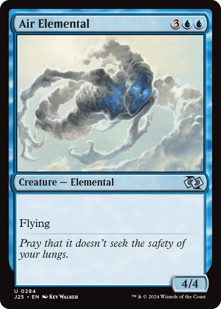 Air Elemental (J25-284) - Foundations Jumpstart Foil