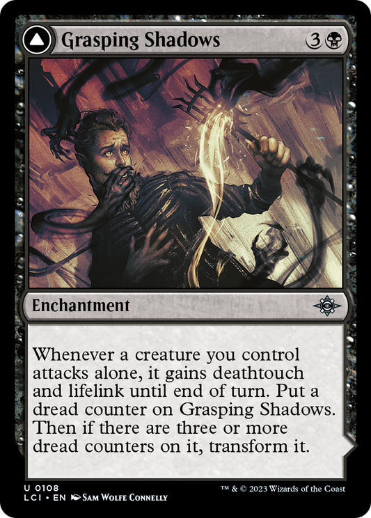 Grasping Shadows (LCI-108) - The Lost Caverns of Ixalan Foil