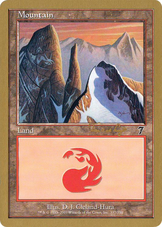 Mountain (WC01-TVDL337) - World Championship Decks 2001