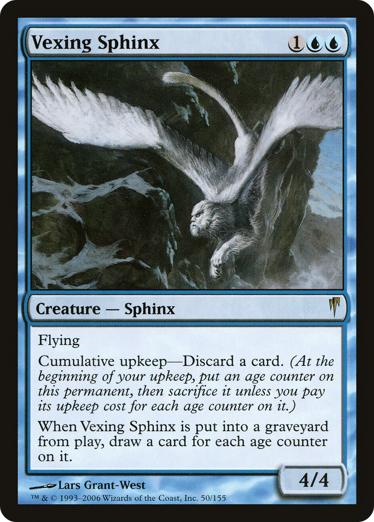 Vexing Sphinx (CSP-050) - Coldsnap Foil