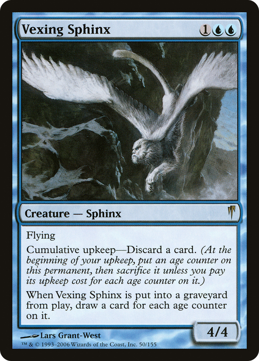 Vexing Sphinx (CSP-050) - Coldsnap Foil