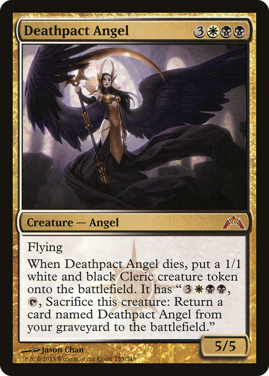 Deathpact Angel (GTC-153) - Gatecrash Foil