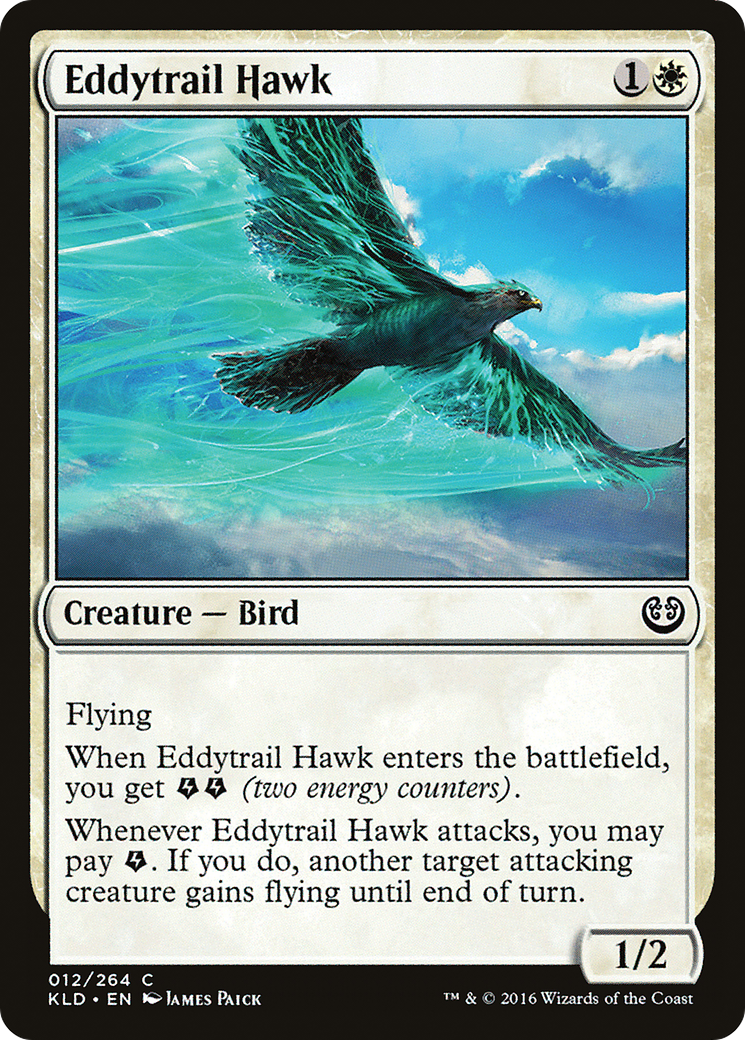 Eddytrail Hawk (KLD-012) - Kaladesh Foil