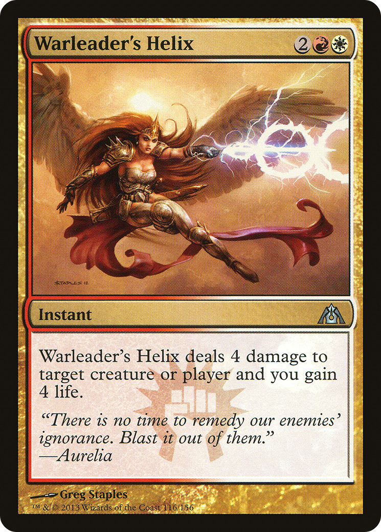 Warleader's Helix (DGM-116) - Dragon's Maze Foil