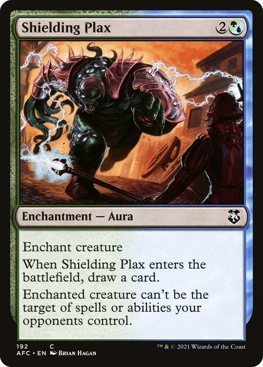 Shielding Plax (AFC-192) - Forgotten Realms Commander