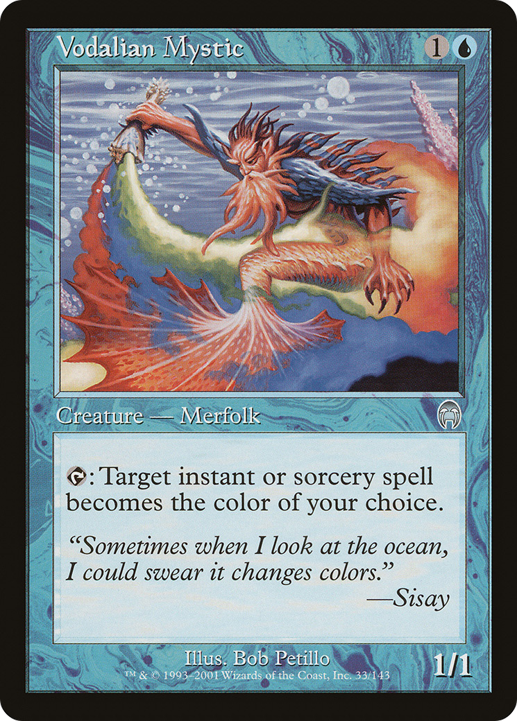 Vodalian Mystic (APC-033) - Apocalypse Foil