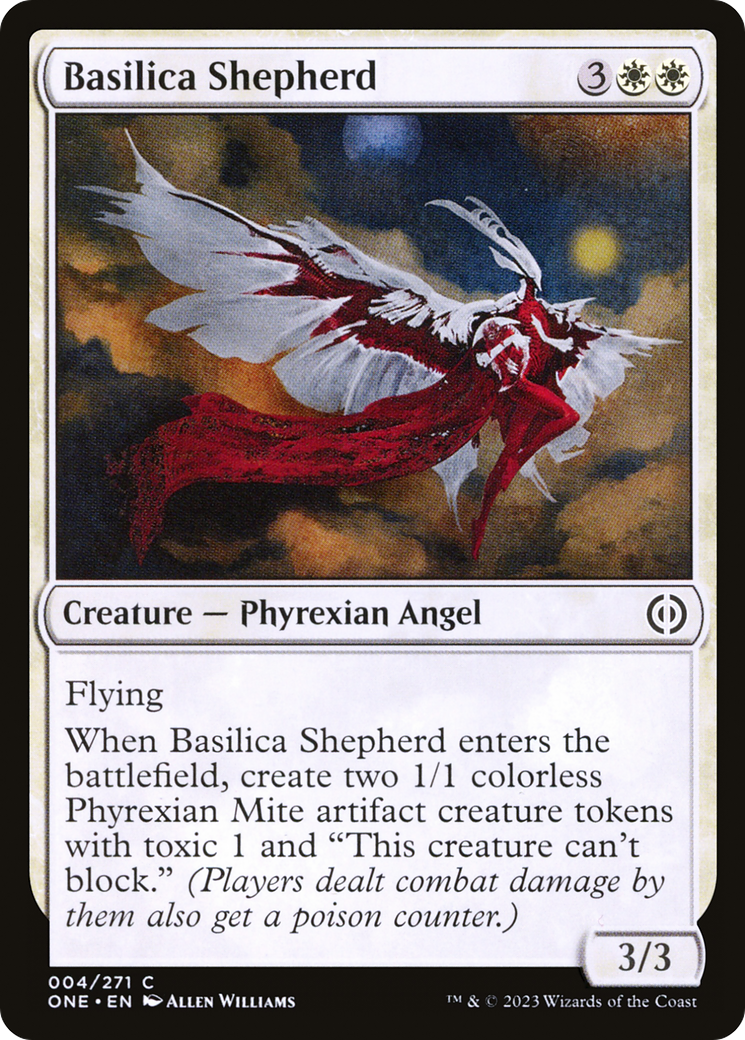 Basilica Shepherd (ONE-004) - Phyrexia: All Will Be One