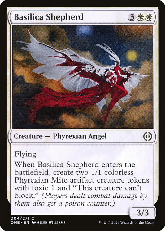 Basilica Shepherd (ONE-004) - Phyrexia: All Will Be One