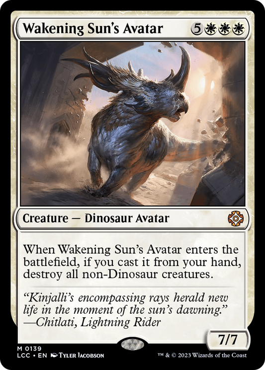 Wakening Sun's Avatar (LCC-139) - The Lost Caverns of Ixalan Commander