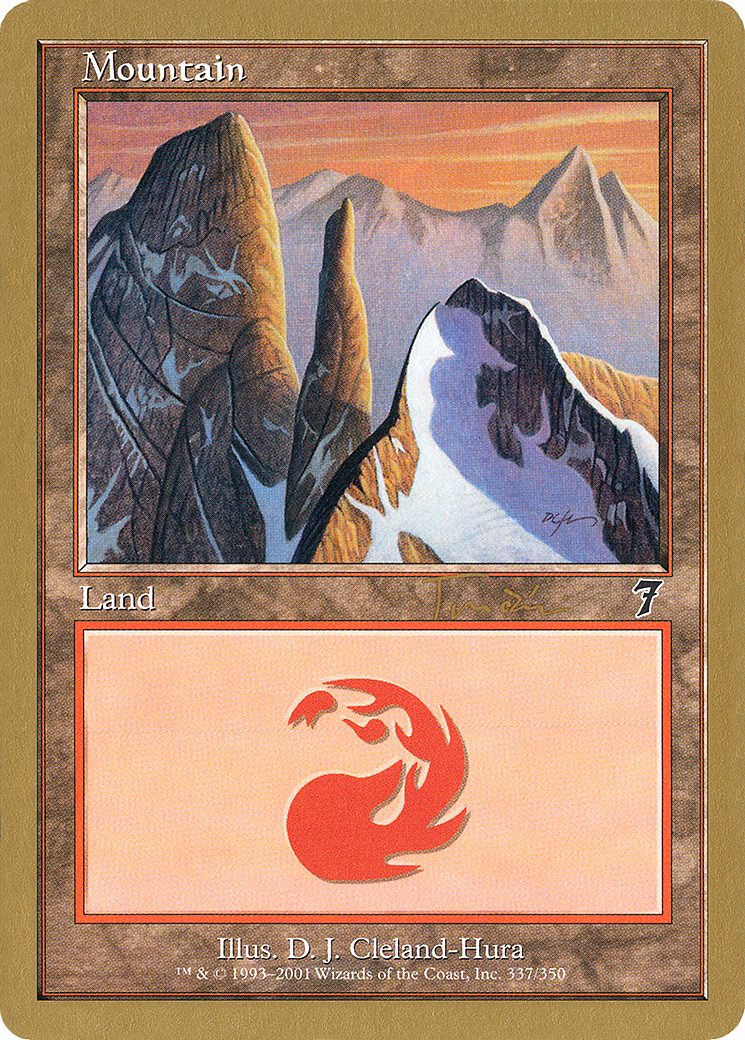 Mountain (WC01-JT337) - World Championship Decks 2001