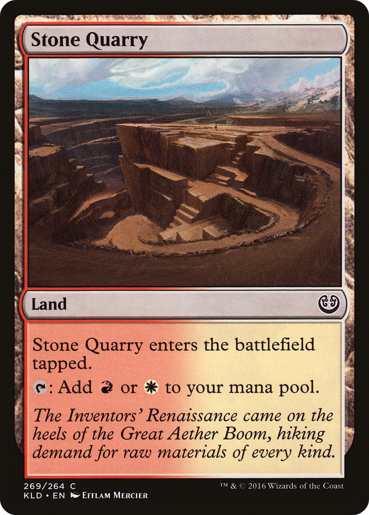 Stone Quarry (KLD-269) - Kaladesh