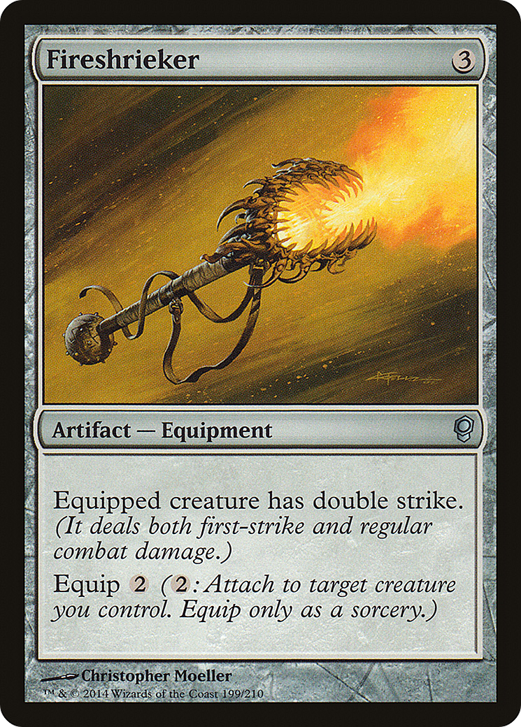 Fireshrieker (CNS-199) - Conspiracy Foil