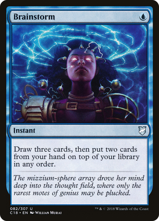 Brainstorm (C18-082) - Commander 2018