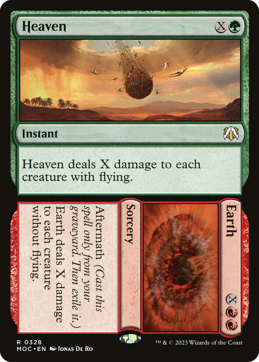 Heaven // Earth (MOC-328) - March of the Machine Commander