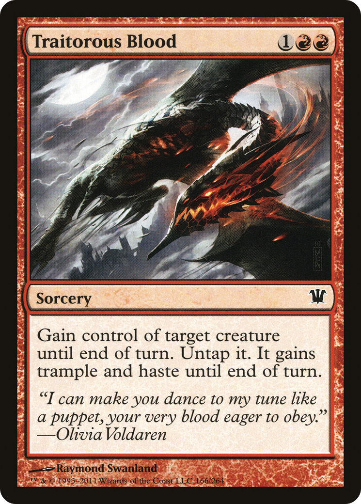 Traitorous Blood (ISD-166) - Innistrad Foil