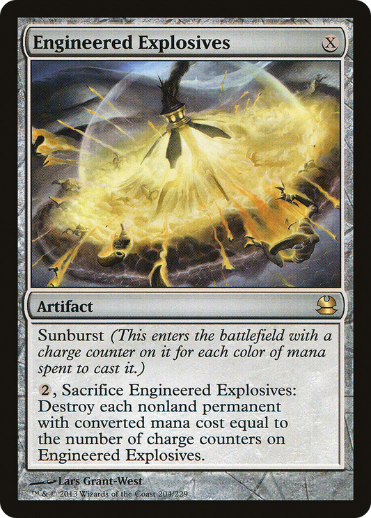 Engineered Explosives (MMA-204) - Modern Masters Foil