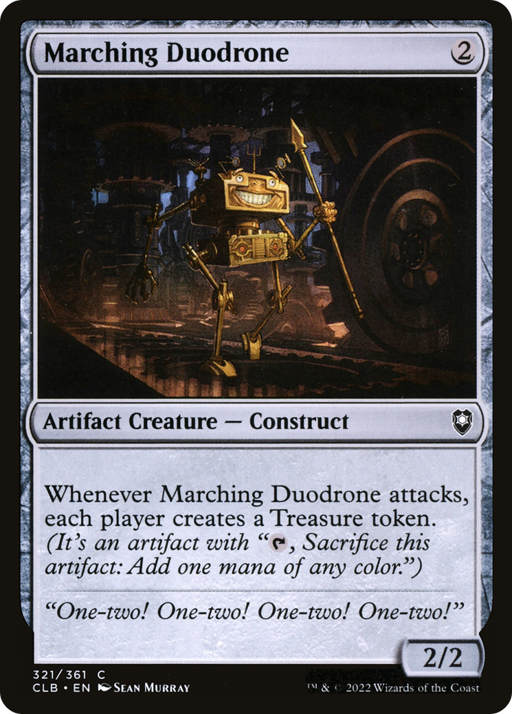 Marching Duodrone (CLB-321) - Commander Legends: Battle for Baldur's Gate Foil