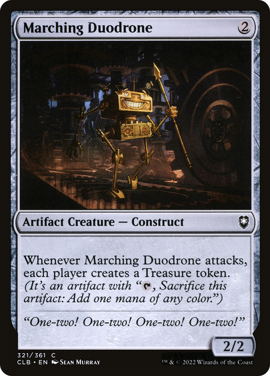 Marching Duodrone (CLB-321) - Commander Legends: Battle for Baldur's Gate Foil